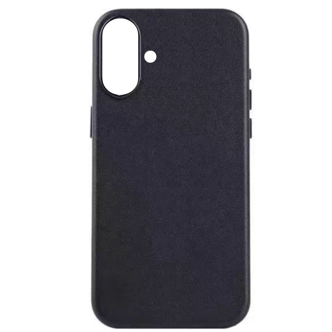 Leather Case For iPhone 16 - Black