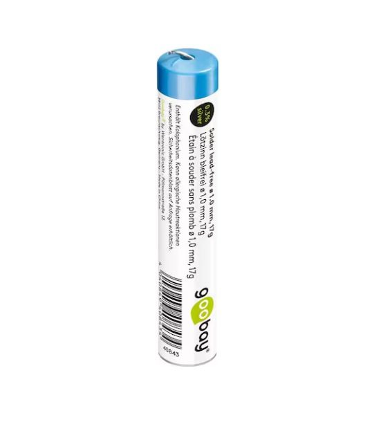 Goobay Professional Lead-Free Solder, ø 1.0 mm, 17 g