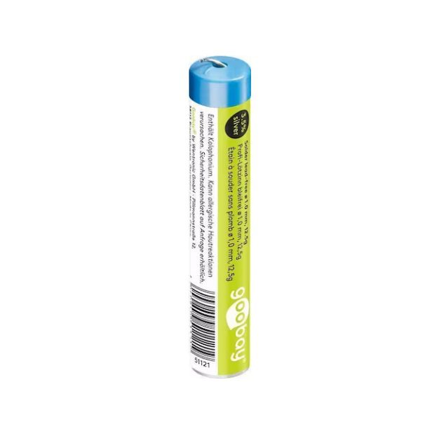 Goobay Professional Lead-Free Solder, ø 1.0 mm, 12.5 g