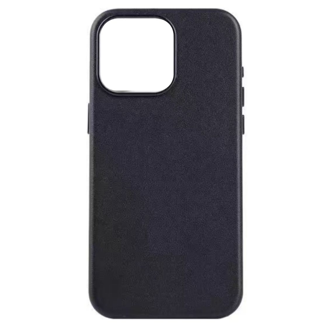 Leather Case For iPhone 16 Pro - Black
