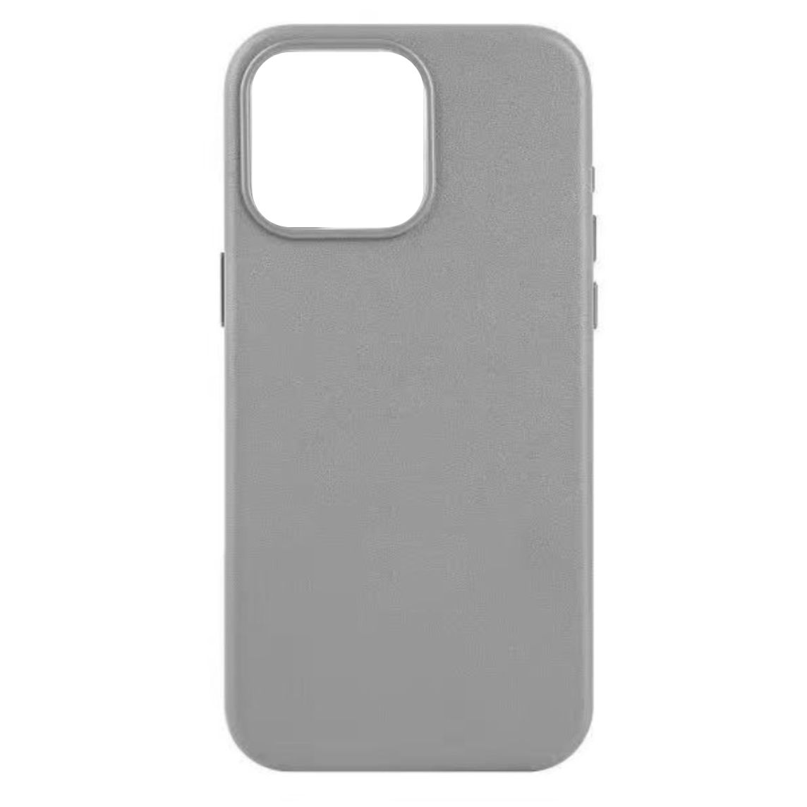 Leather Case For iPhone 16 Pro - Light Gray