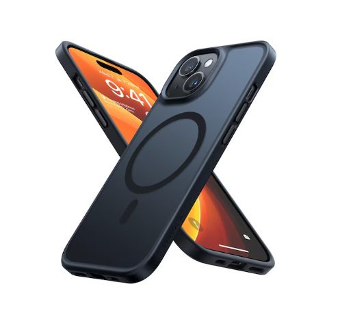 Torras Guardian with MagSafe Case For iPhone 15 - Black