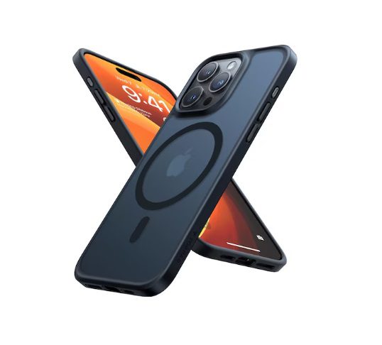 Torras Guardian with MagSafe Case For iPhone 15 Pro Max - Black