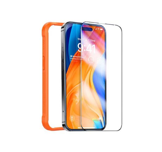 Torras Diamond Shield Screen Protector For iPhone 15 Pro (1 Piece) - Transparent
