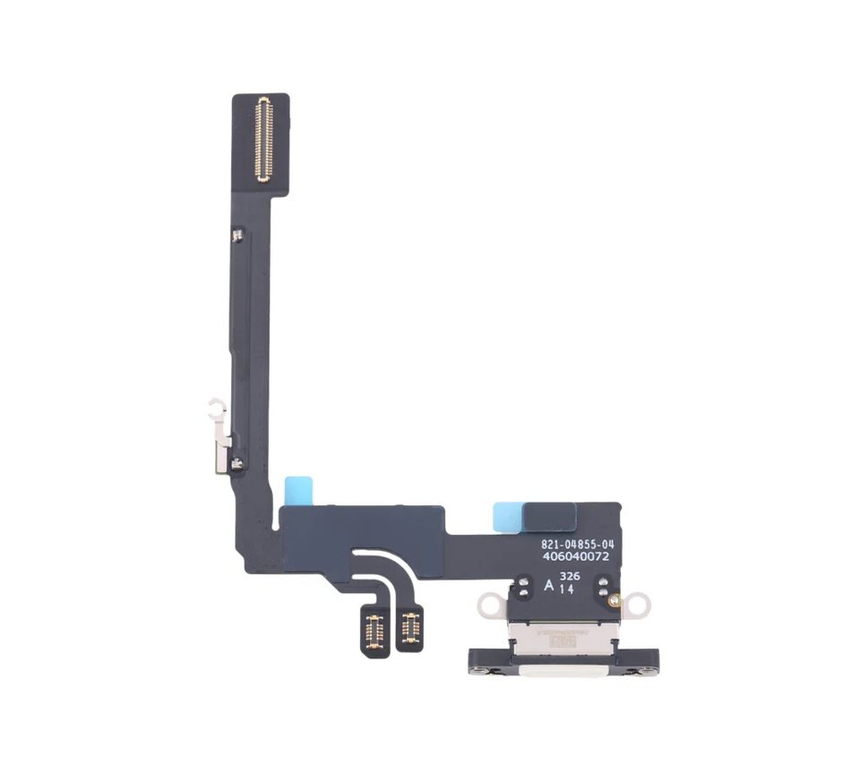 Charging Port Flex Cable For iPhone 16 Pro (White Titanium)