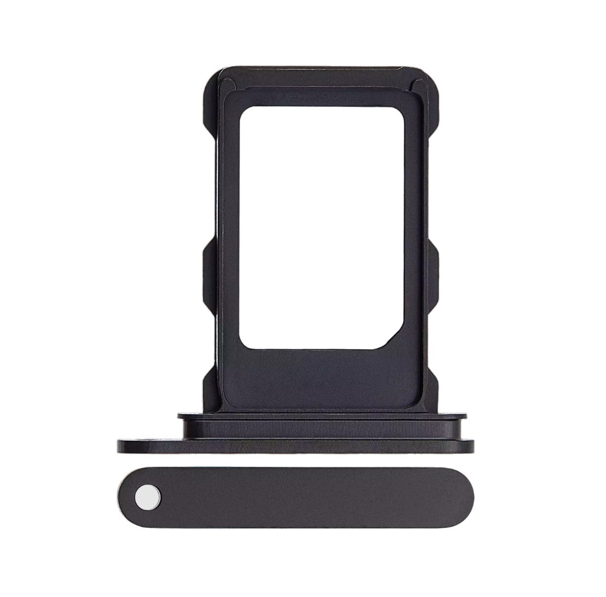 Single Sim Card Tray For iPhone 16 Pro / 16 Pro Max (Black Titanium)