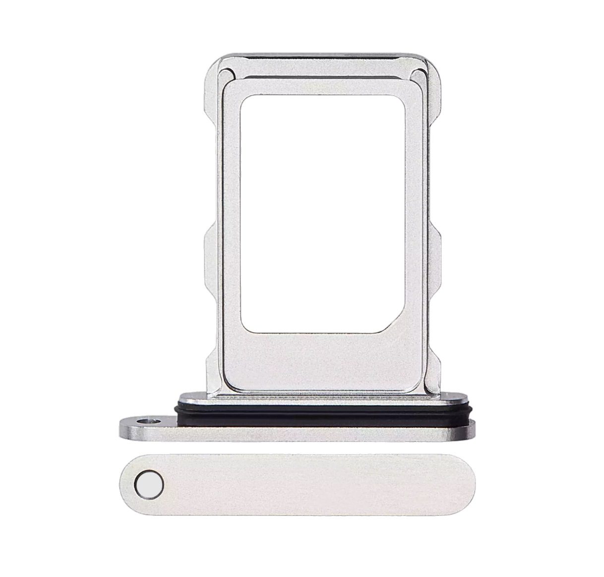 Single Sim Card Tray For iPhone 16 Pro / 16 Pro Max (White Titanium)