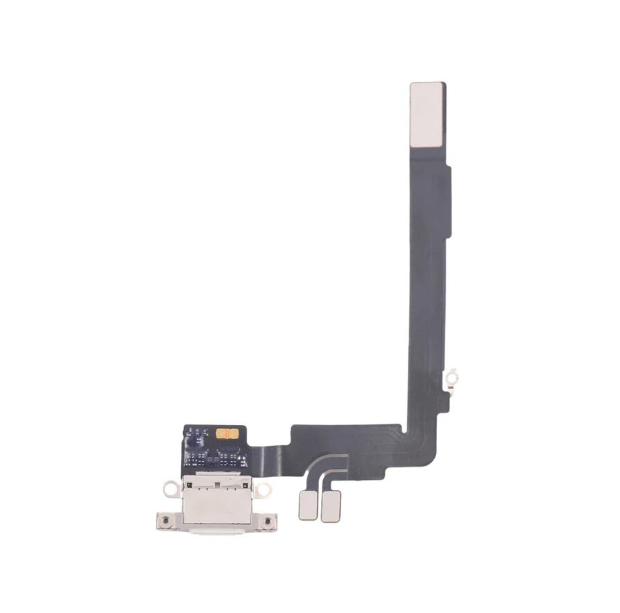 Charging Port Flex Cable For iPhone 16 Pro Max (White Titanium)
