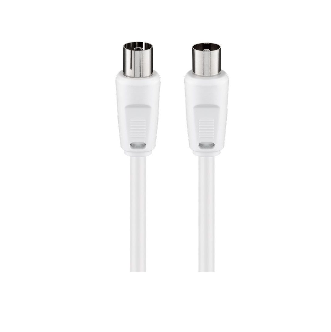 Goobay Antenna Connection Cable 7.5m - White