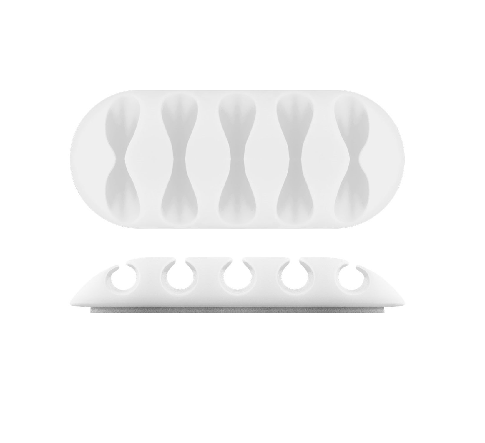 Goobay Cable Management Set - White