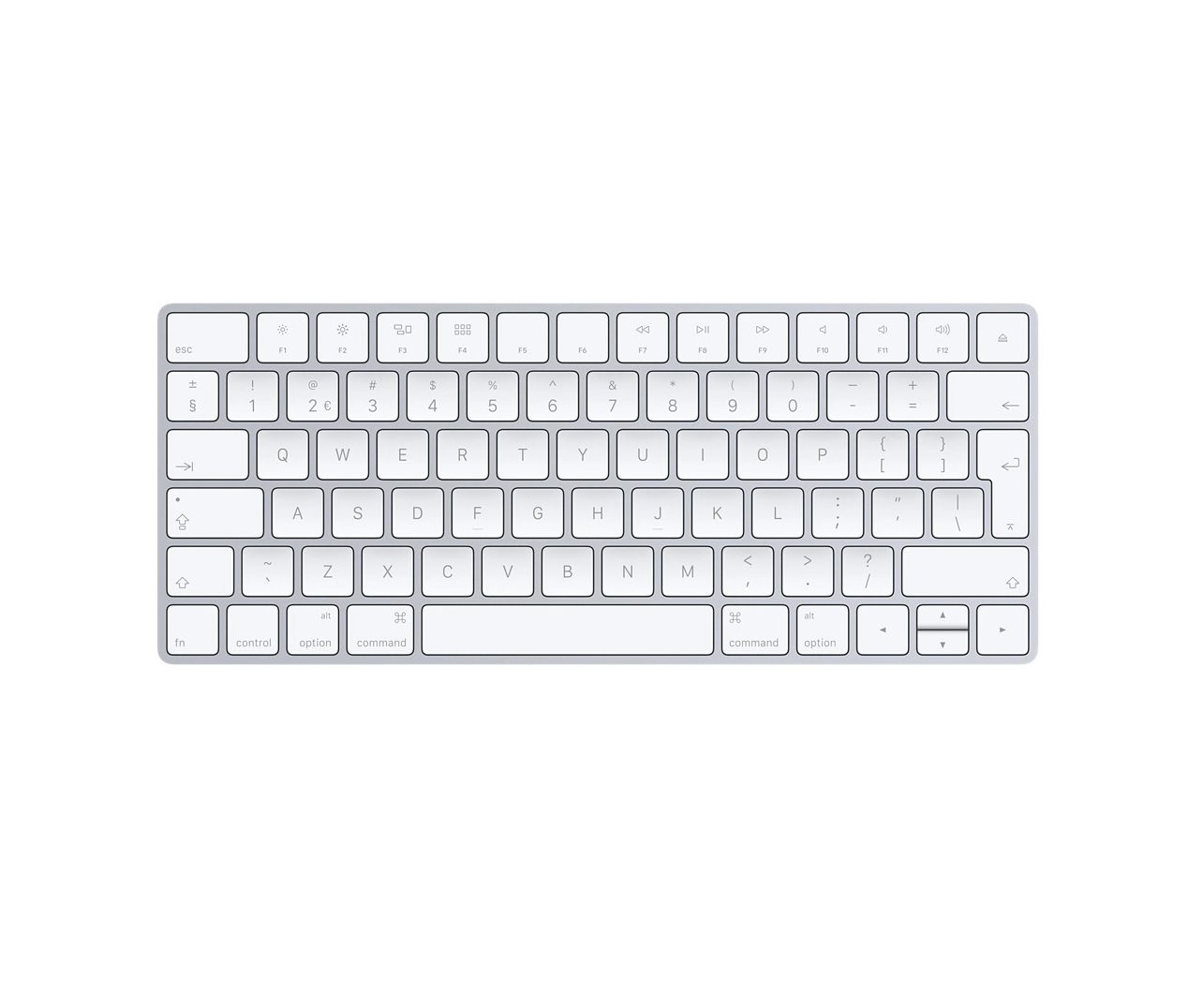 Apple Magic Keyboard 2015 Qwertz Schweiz MLA22SM/A  - Silver