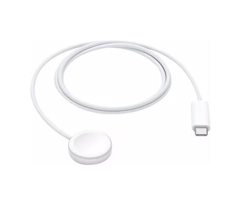 Apple USB C Fast Charging Cable with Wireless Charger For Apple Watch Series 9 to 4 MLWJ3KH/A - White