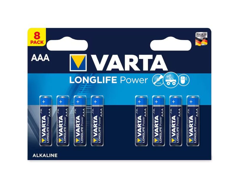 VARTA Long-life Power AAA 1260 mAh - (8 pcs)