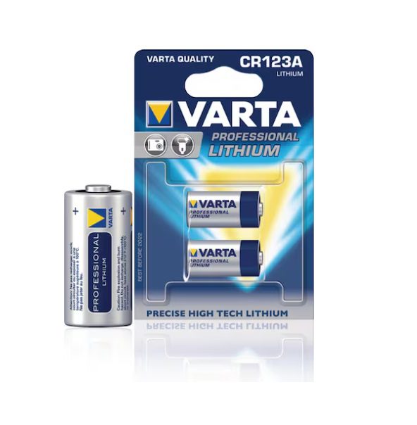 VARTA Photo Lithium CR123A 1430 mAh - (2 pcs)