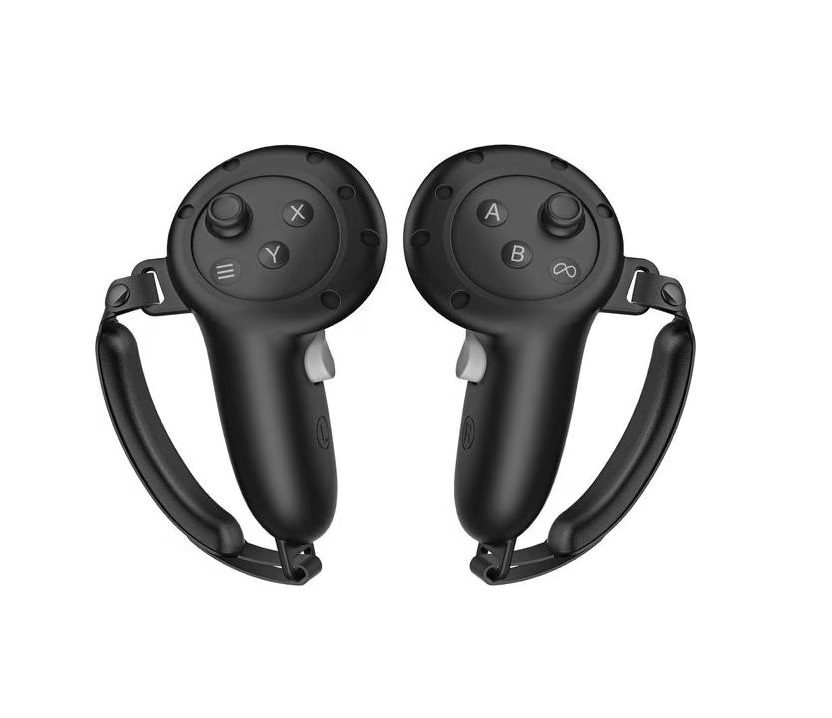 Silicone Controller Grip Cover with Wrist Mount for Meta Quest 3 / 3S