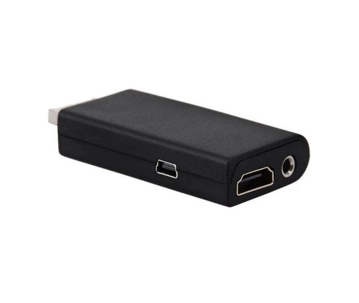 PS2 to HDMI Converter – PlayStation 2 Video Adapter (Black)