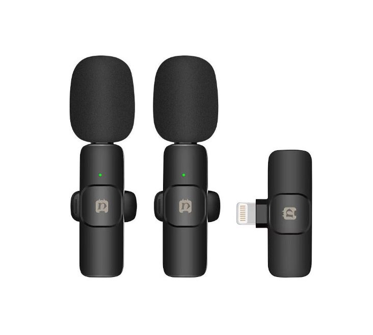 Puluz PU3150B Lightning Microphone - High-Quality Audio Recording
