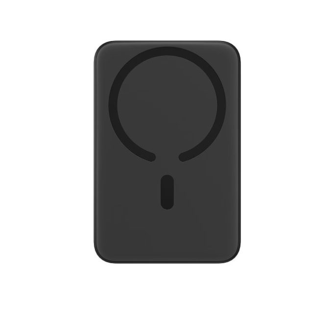 Baseus 10,000mAh Magnetic Mini Power Bank – 20W Fast Charge + Type-C Cable 30cm (PPCX070001) - Black