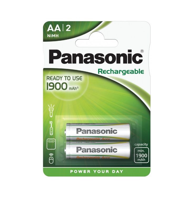 PANASONIC R2U P6E AA 1900mAh (HHR-3MVE) - (2 pcs)