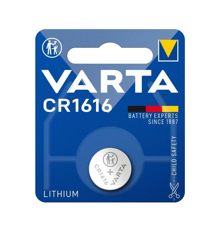 VARTA Lithium 6616 CR1616 - (1 pcs)