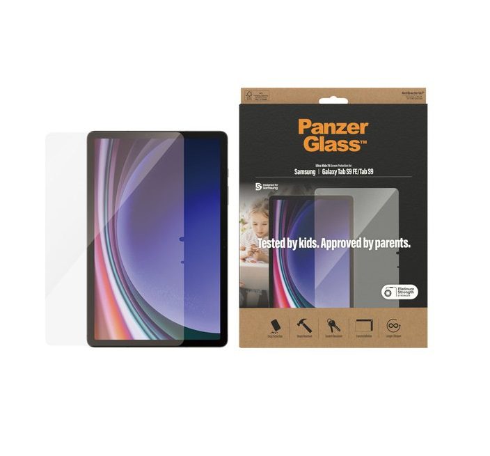 PanzerGlass Screen Protector (1 Piece) For Galaxy Tab S9, Galaxy Tab S9 FE