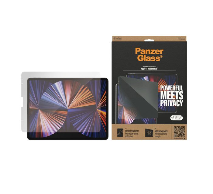 PanzerGlass Privacy Screen Protector (1 Piece) For iPad Pro 12.9 (3rd to 6th Gen)