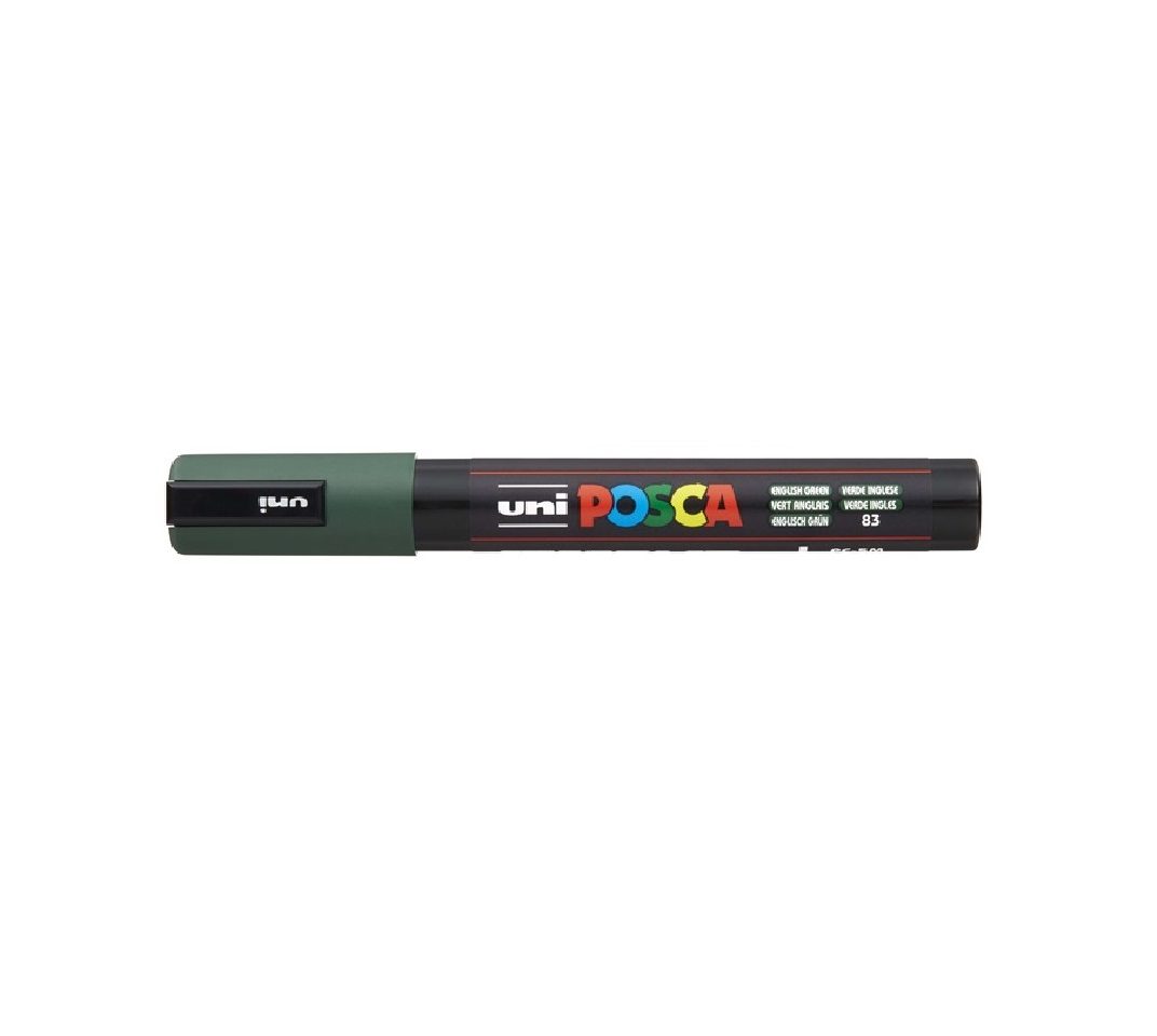 Posca Medium Marker PC-5M, 2.50 mm, (1 Piece) – English Green