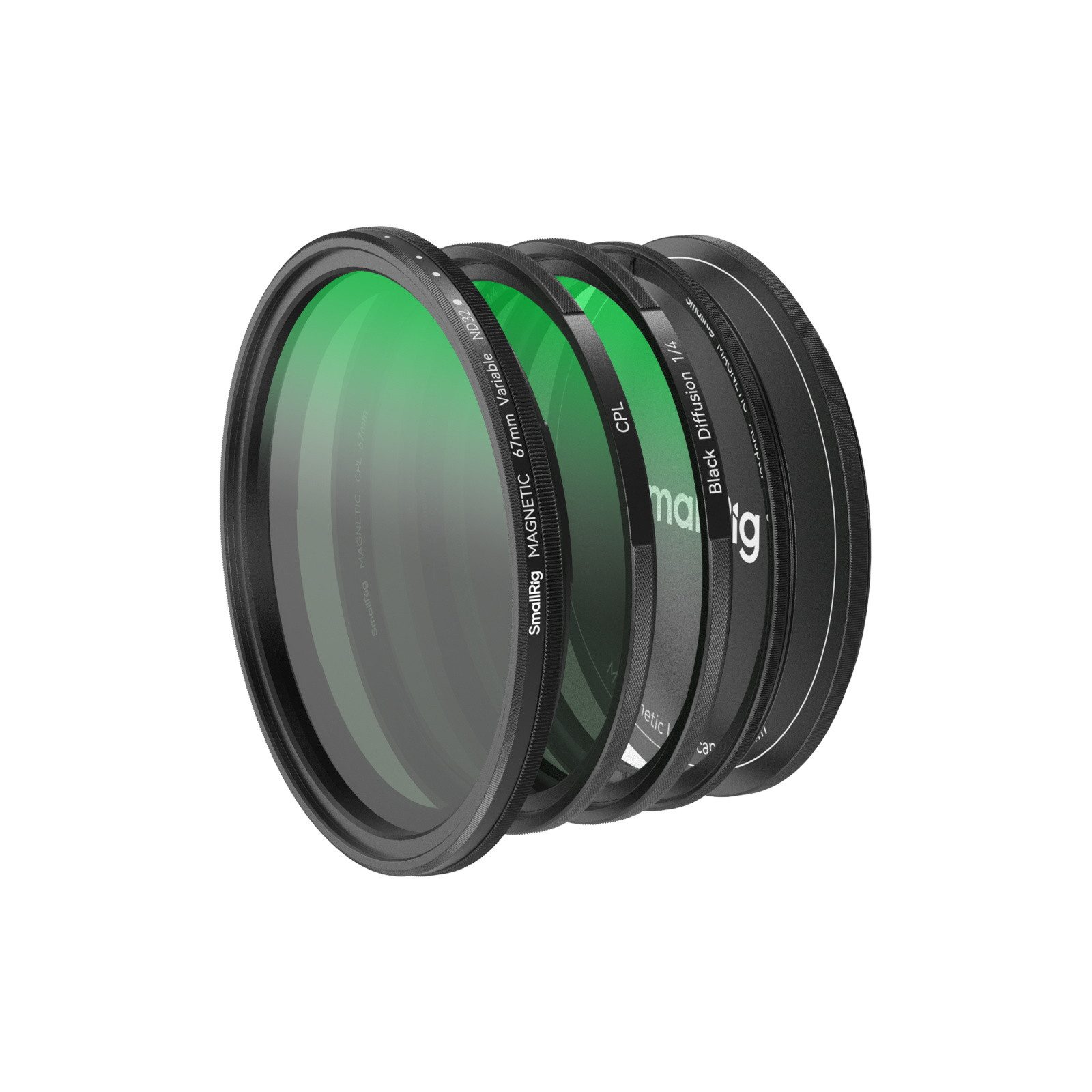 SmallRig 5-in-1 Filter Kit 67mm with Black Mist