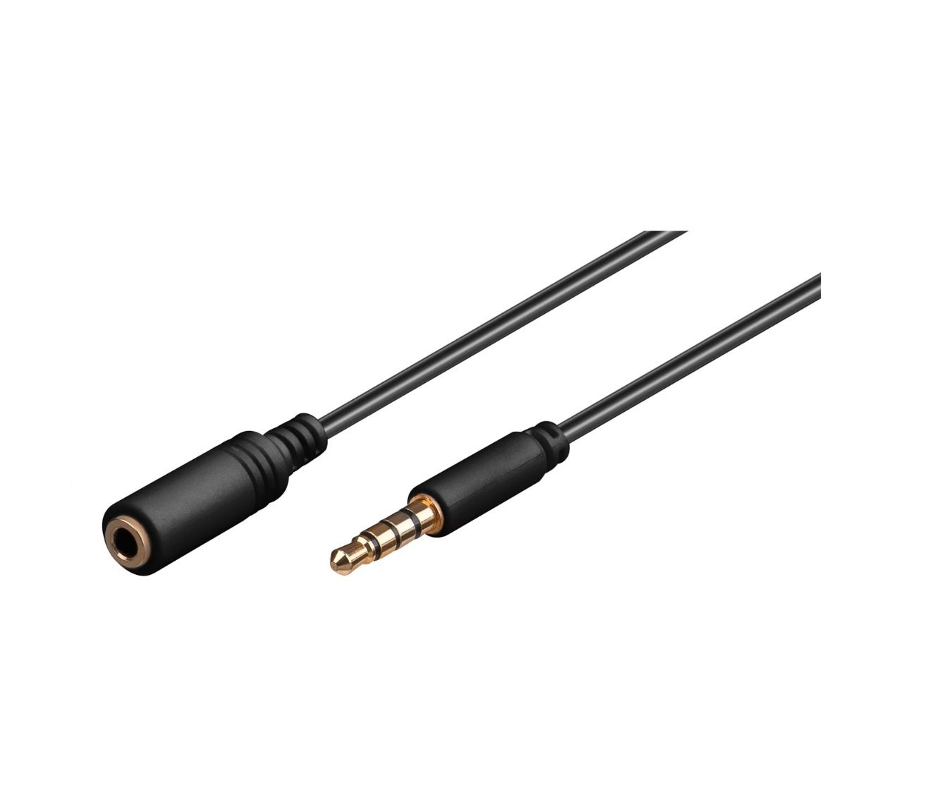 Goobay AUX Extension Cable 3.5 mm Jack Plug to Jack Socket, 3 m