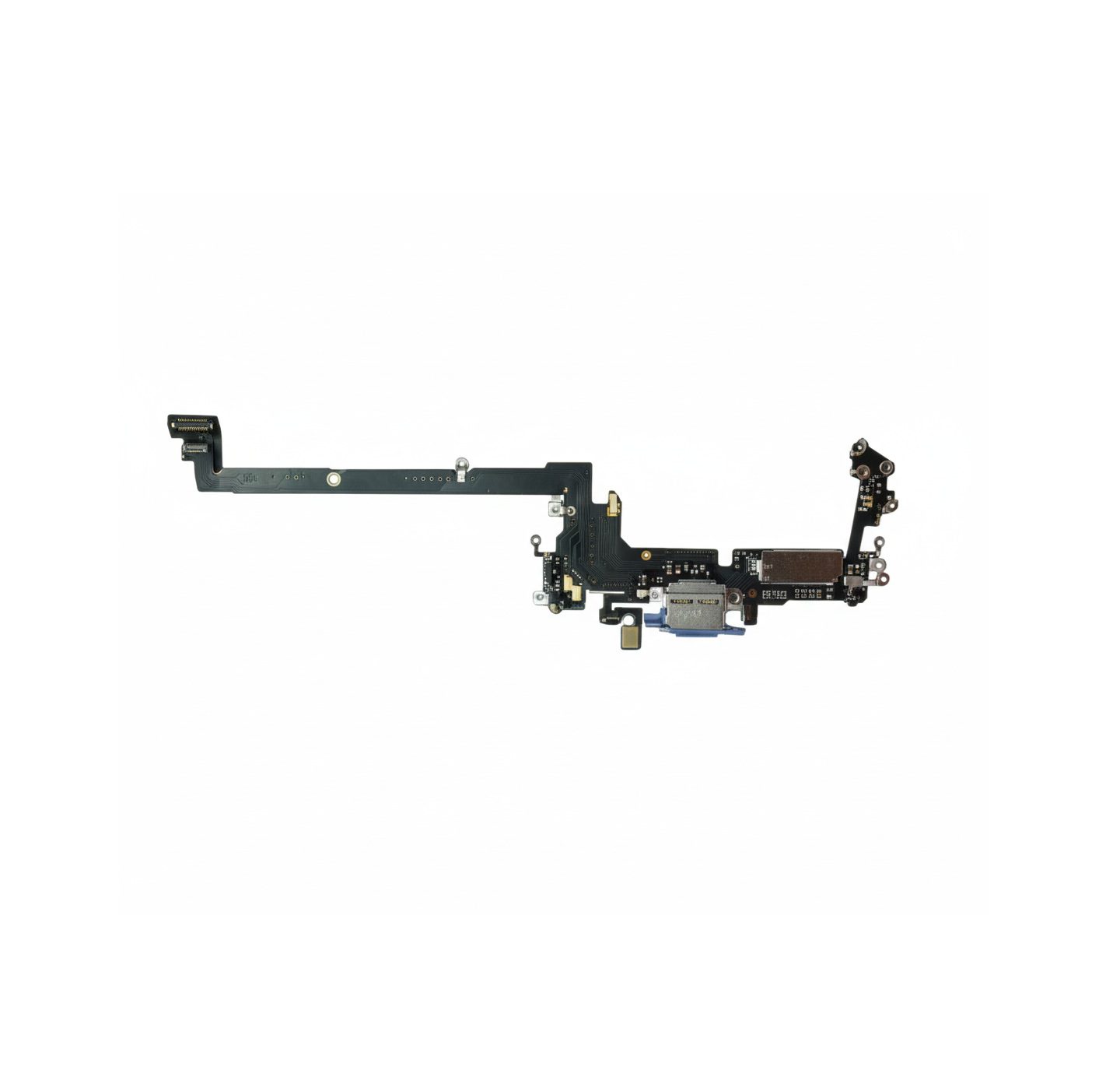 Charging Port Flex Cable For iPhone 17 Pro (Blue)