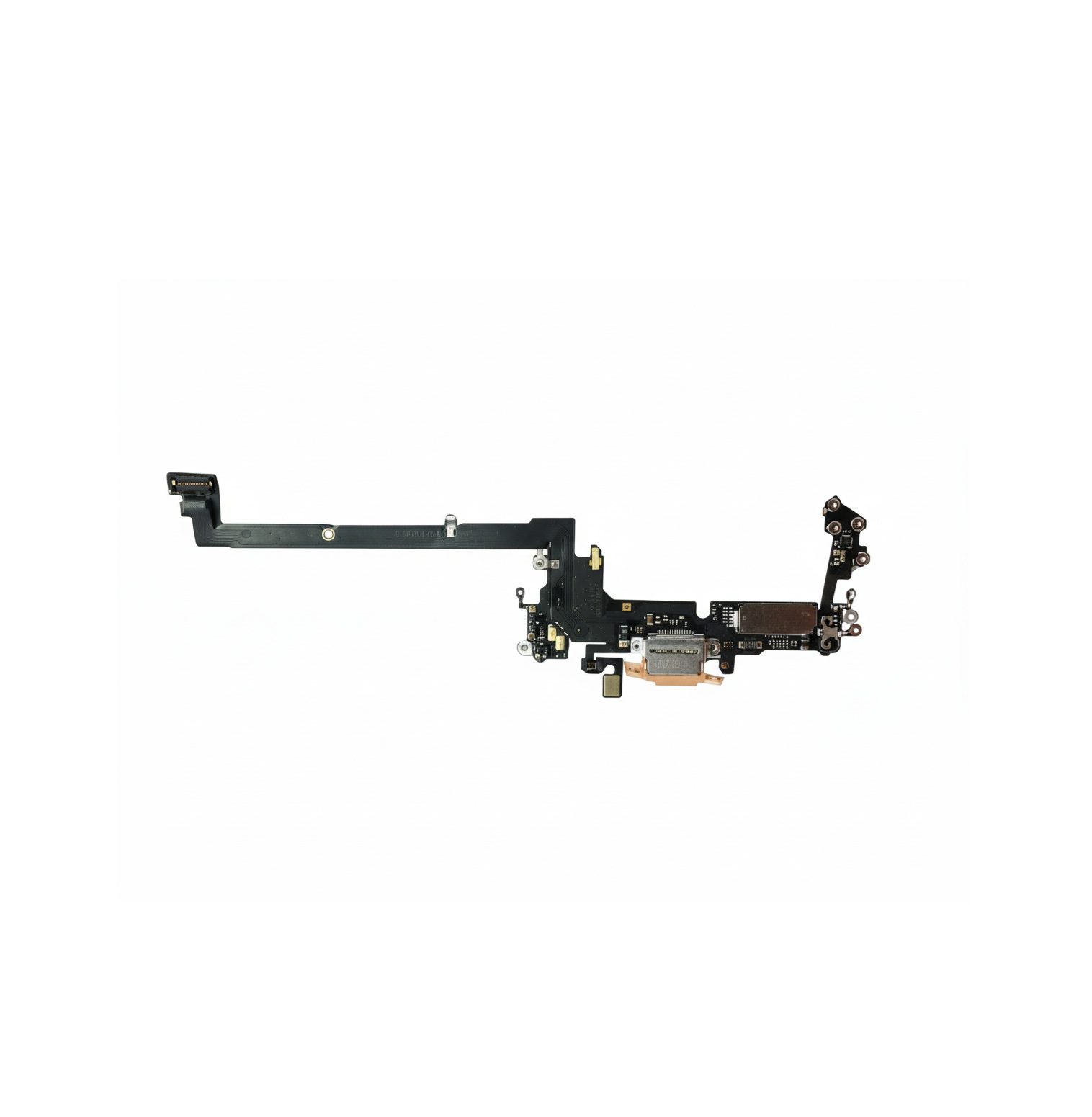Charging Port Flex Cable For iPhone 17 Pro (Orange)