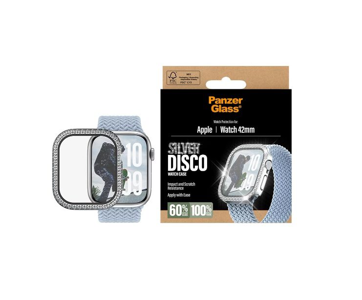 PanzerGlass Fullbody Screen Protector (1 Piece), Apple Watch 2025 42mm