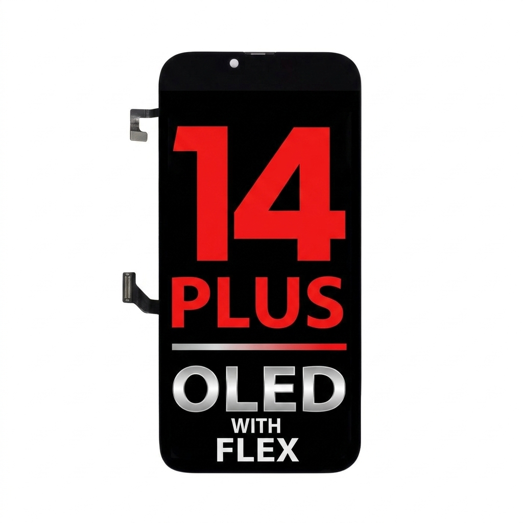 iPhone 14 Plus OLED Assembly with Sensor Flex (Diagnosable)