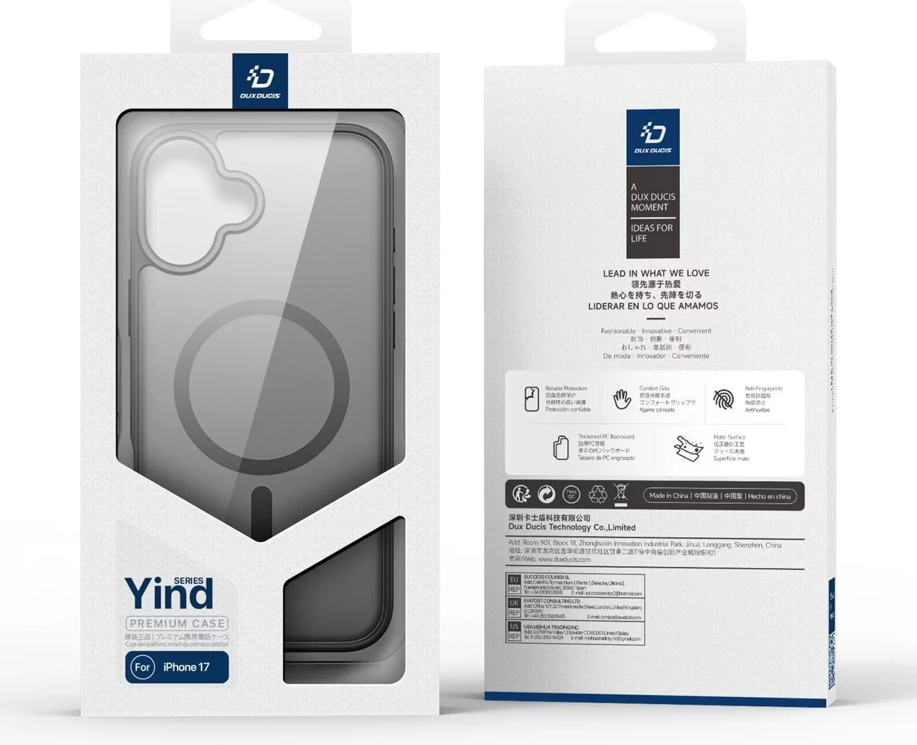 DUX DUCIS Yind Series Mobile Phone Cover for iPhone 17